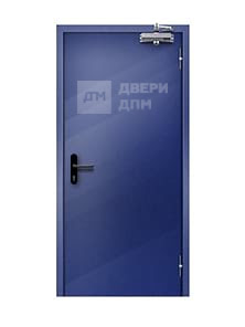 Глухая ДПМ-01 2-го типа противопожарная дверь однопольная без порога